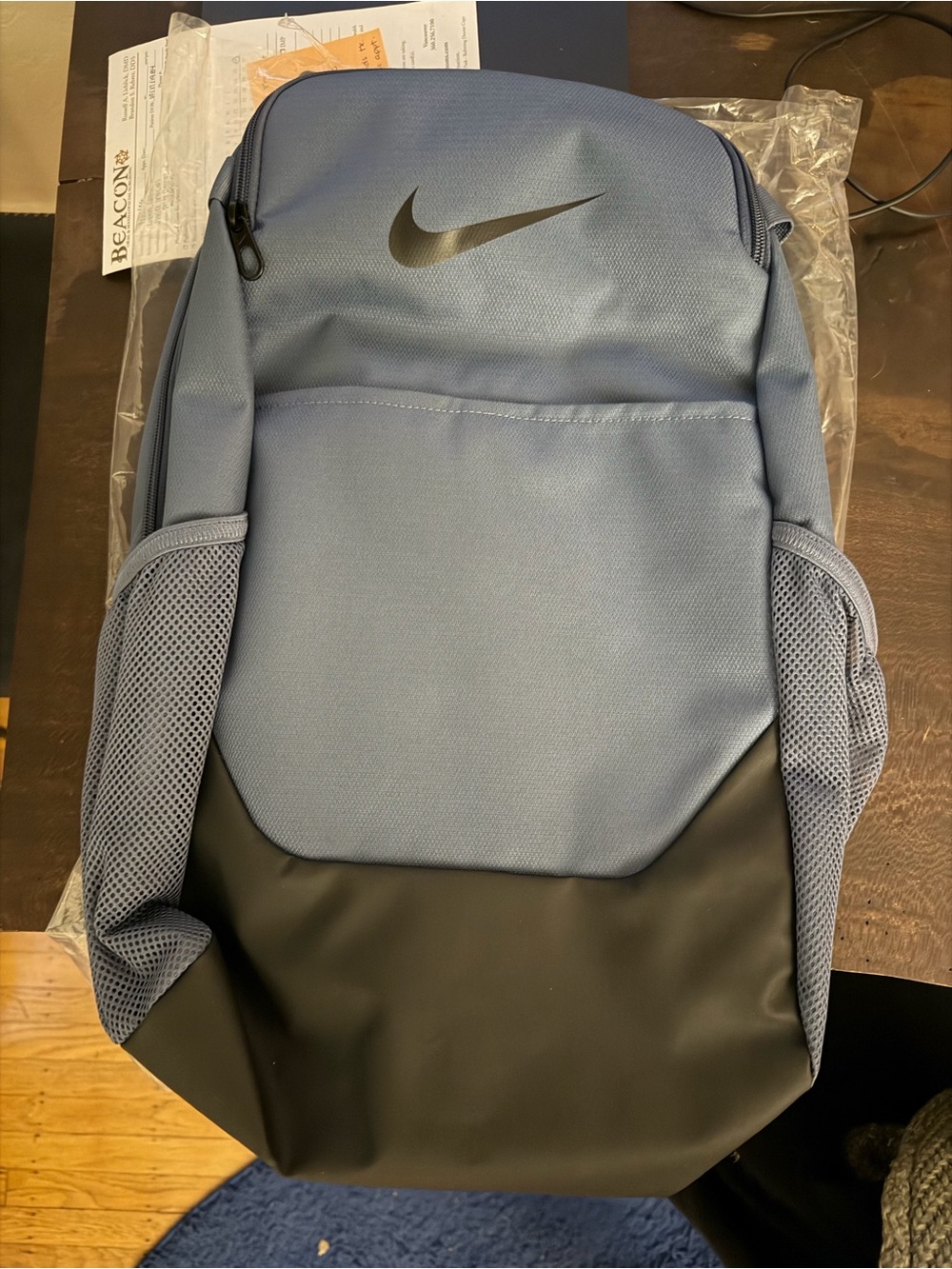Nike Brasilia Backpack (Medium 24L) - Diffused Blue/Black